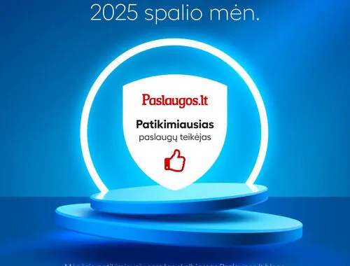 Paslaugos.lt Patikimiausias paslaugų teikėjas 2025 10